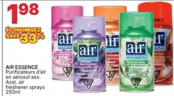 Rossy Air essence air freshener sprays offer