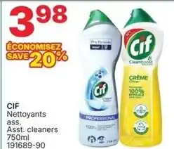 Rossy Cif nettoyants ass. offer