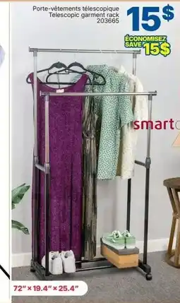 Rossy smart telescopic garment rack offer
