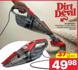 Rossy Dirt Devil Scorpion+ Corded hand vacuum offer