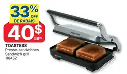 Rossy Toastess sandwich grill offer