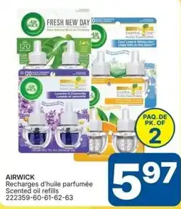 Rossy Airwick Scented oil refills offer
