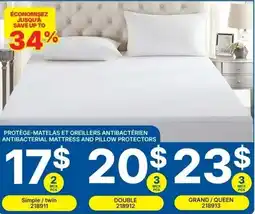 Rossy Antibacterial mattress and pillow protectors offer
