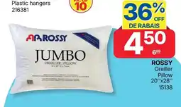 Rossy Rossy jumbo pillow offer