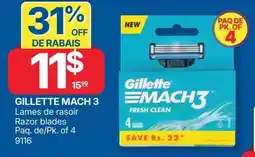 Rossy Gillette mach 3 offer