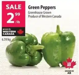 Co-op Green Peppers offer