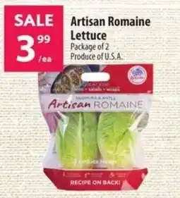 Co-op Artisan Romaine Lettuce offer