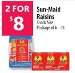 Co-op Sun-Maid Raisins offer