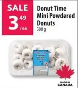 Co-op Donut Time Mini Powdered Donuts offer