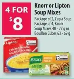 Co-op Knorr or Lipton Soup Mixes offer