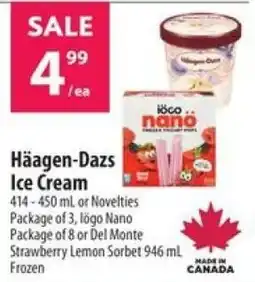 Co-op Häagen-Dazs Ice Cream offer