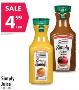 Co-op Simply Juice offer