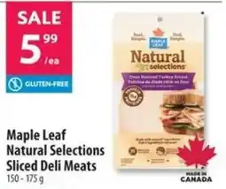 Co-op Maple Leaf Natural Selections Sliced Deli Meats offer