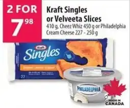 Co-op Kraft Singles or Velveeta Slices offer