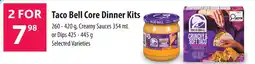 Co-op Taco Bell Core Dinner Kits offer