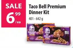 Co-op Taco Bell Premium Dinner Kit offer