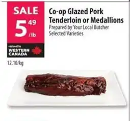 Co-op Co-op Glazed Pork Tenderloin or Medallions offer