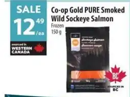 Co-op Co-op Gold PURE Smoked Wild Sockeye Salmon offer