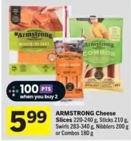 Co-op Armstrong Cheese offer
