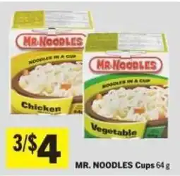 Co-op Mr. Noodles Cups offer