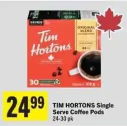 Co-op Tim Hortons Single Serve Coffee Pods offer