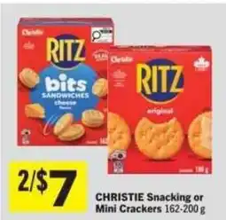 Co-op Christie snacking or mini crackers offer