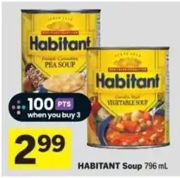 Co-op Habitant Soup offer
