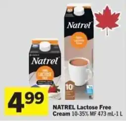 Co-op Natrel Lactose Free Cream offer