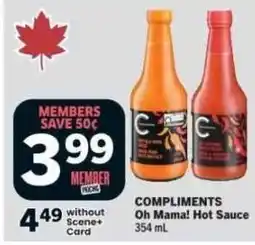 Co-op Compliments Oh Mama! Hot Sauce offer