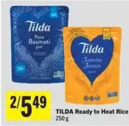 Co-op Tilda Ready to Heat Rice offer