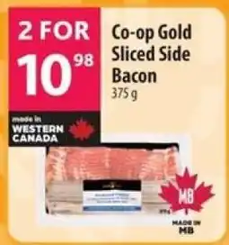 Co-op Co-op Gold Sliced Side Bacon offer