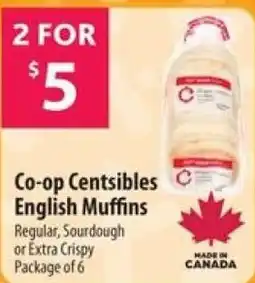 Co-op Co-op Centibles English Muffins offer