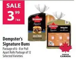 Co-op Dempster's Signature Buns offer
