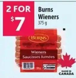 Co-op Burns Wieners offer