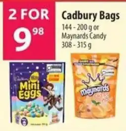 Co-op Cadbury Bags offer