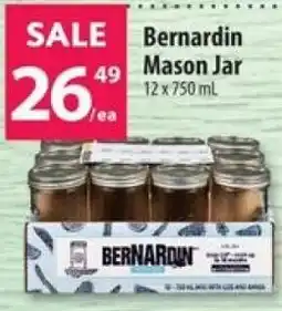 Co-op Bernardin mason jar offer