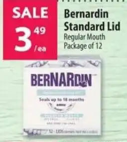 Co-op Bernardin standard lid regular mouth offer