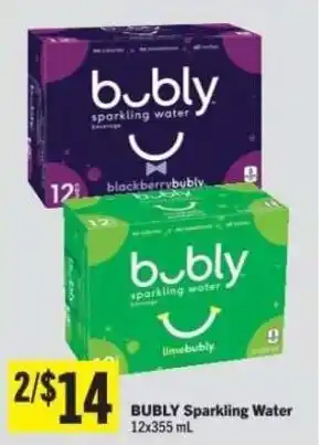 Bubly Sparkling Water