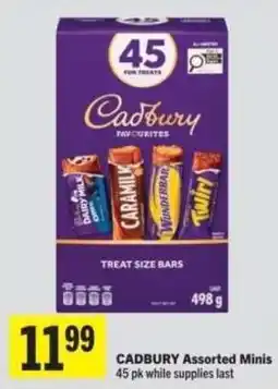 Co-op Cadbury assorted minis offer