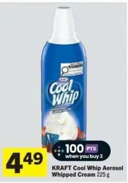 Co-op Kraft cool whip aerosol whipped cream offer