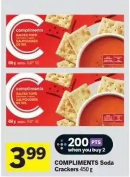 Co-op Compliments Soda Crackers offer
