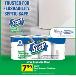 Co-op Scott Rapid Dissolving Toilet Paper offer