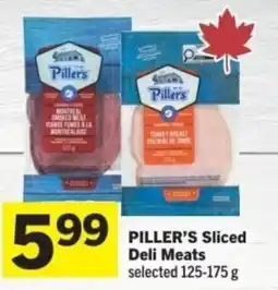 Co-op Piller's Sliced Deli Meats offer