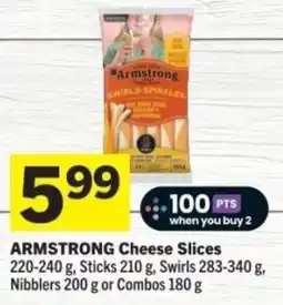 Co-op Armstrong Cheese Slices offer
