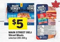 Co-op Main Street Deli Sliced Meats offer