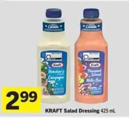 Co-op Kraft Salad Dressing offer
