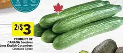 Co-op Seedless Long English Cucumbers offer