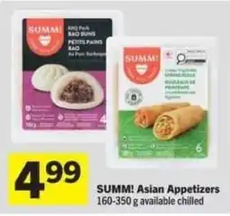 Co-op Summi Asian Appetizers offer