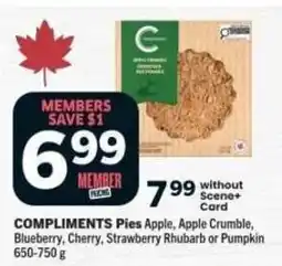 Co-op Compliments pies offer