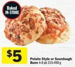 Co-op Potato Style or Sourdough Buns offer